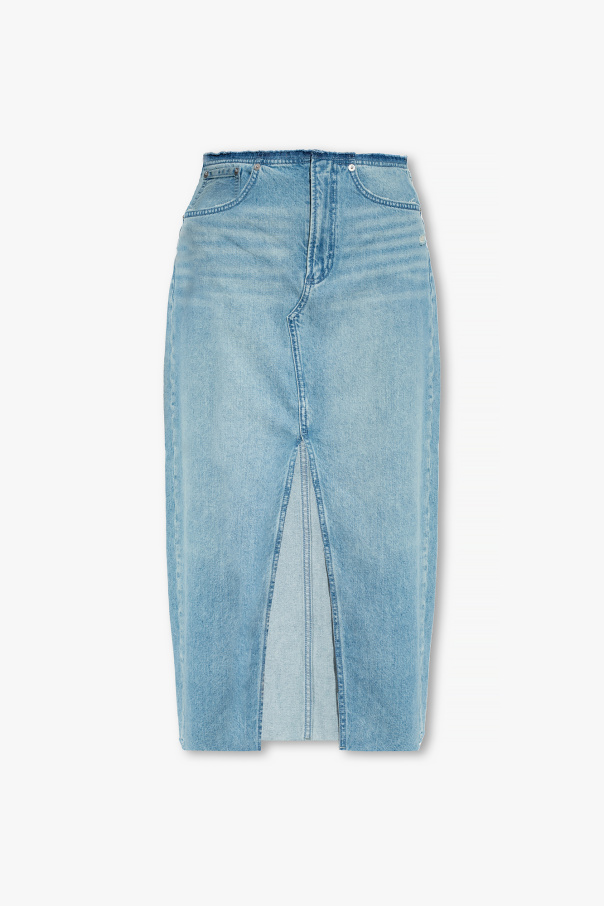 Rag & Bone  ‘Clara Maxi’ denim skirt