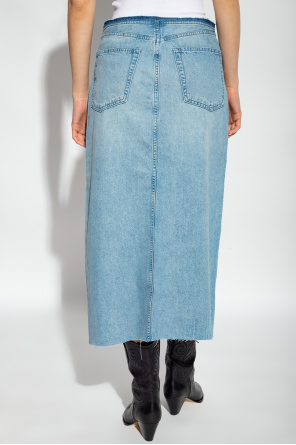 Rag & Bone  ‘Clara Maxi’ denim skirt