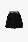 VETEMENTS Pleated skirt with logo