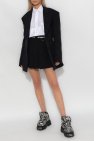 VETEMENTS Pleated skirt with logo