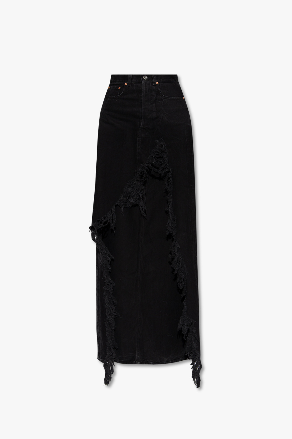 VETEMENTS Maxi denim skirt