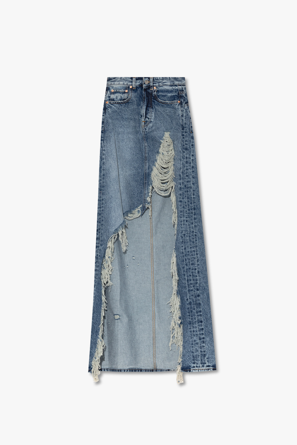 VETEMENTS Denim maxi skirt