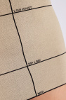 VETEMENTS beige Short fitted skirt