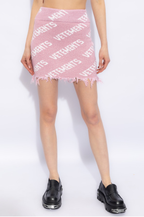 VETEMENTS Skirt with logo