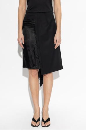 VETEMENTS Asymetryczna spódnica z rozcięciem