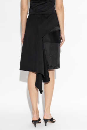 VETEMENTS Asymetryczna spódnica z rozcięciem