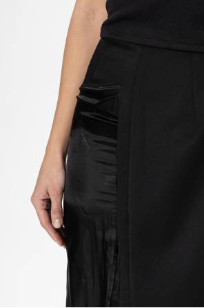 VETEMENTS Asymetryczna spódnica z rozcięciem