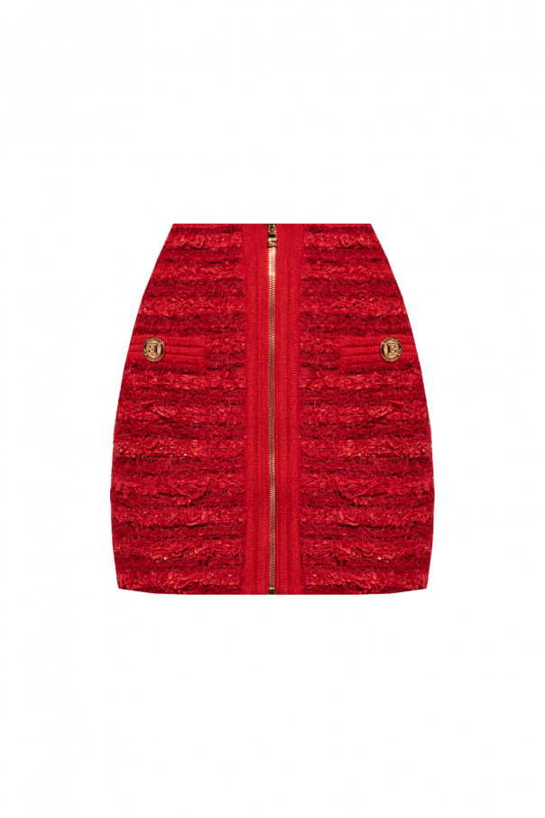 Balmain Skirt with logo