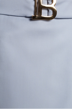 Balmain Short skirt with logo
