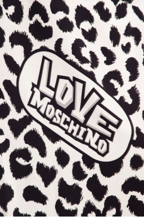 Love Moschino Paul & Shark graphic-print short-sleeve T-shirt