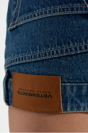 VETEMENTS Denim skirt