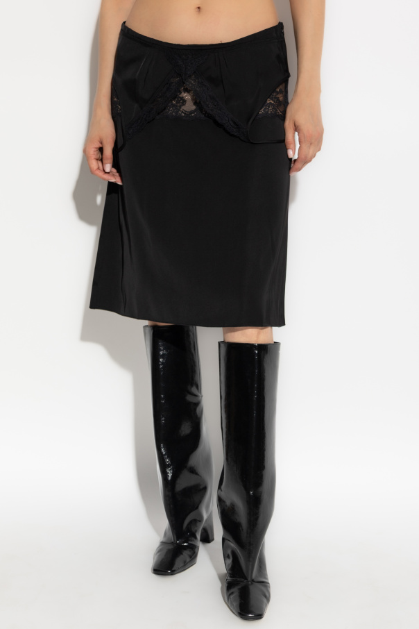 VETEMENTS Vestido corto con encaje