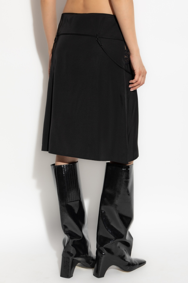 VETEMENTS Vestido corto con encaje