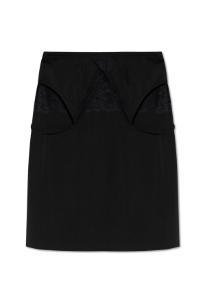 VETEMENTS Vestido corto con encaje