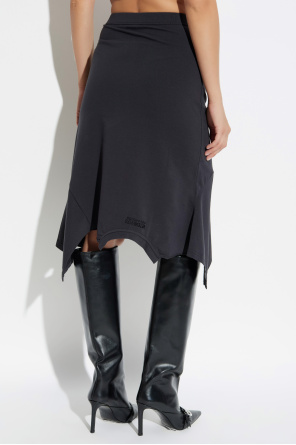 VETEMENTS Falda con acabado decorativo