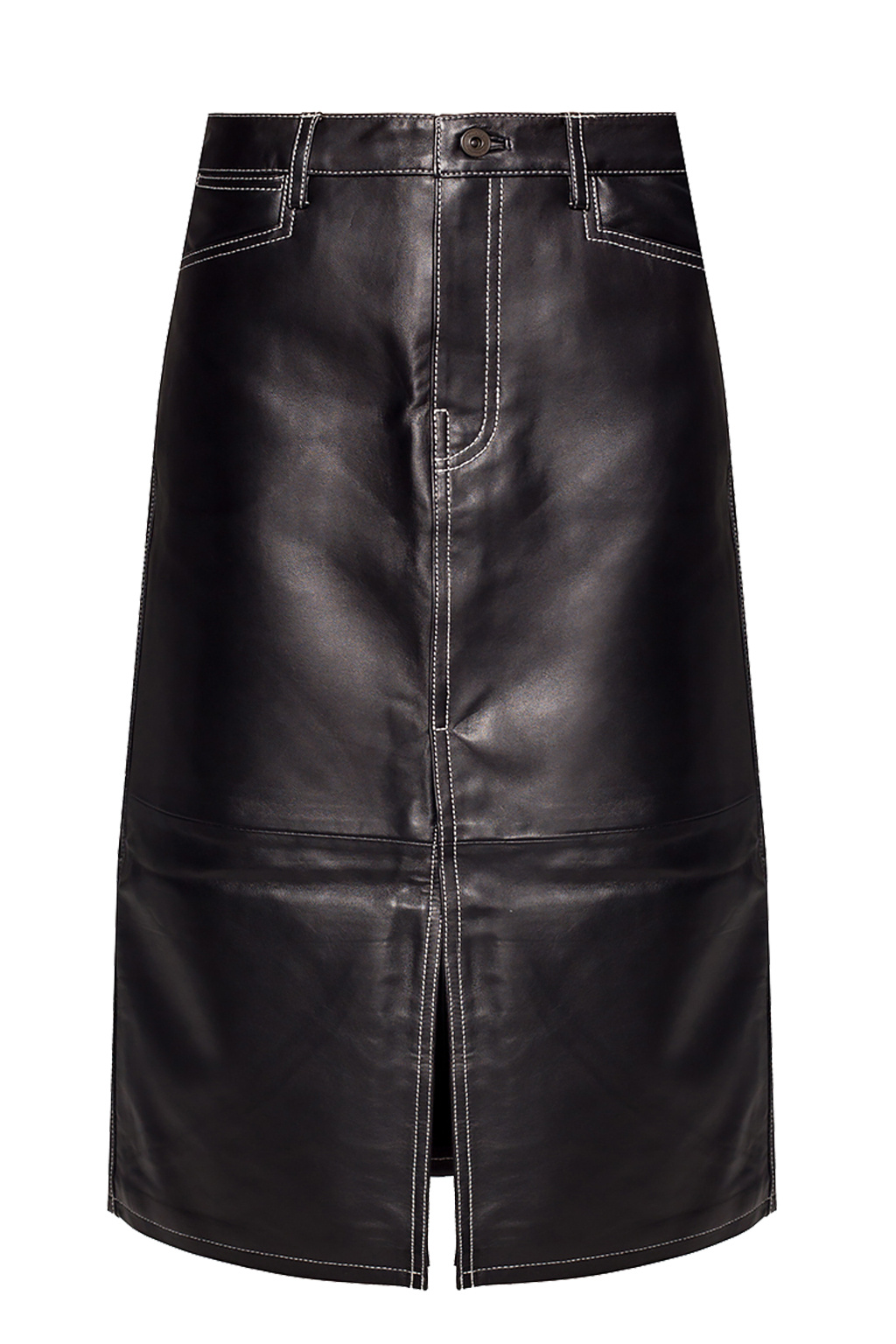 Proenza Schouler White Label Leather skirt