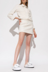 proenza schouler white label green cardi-coat Tweed skirt