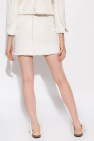 proenza schouler white label green cardi-coat Tweed skirt