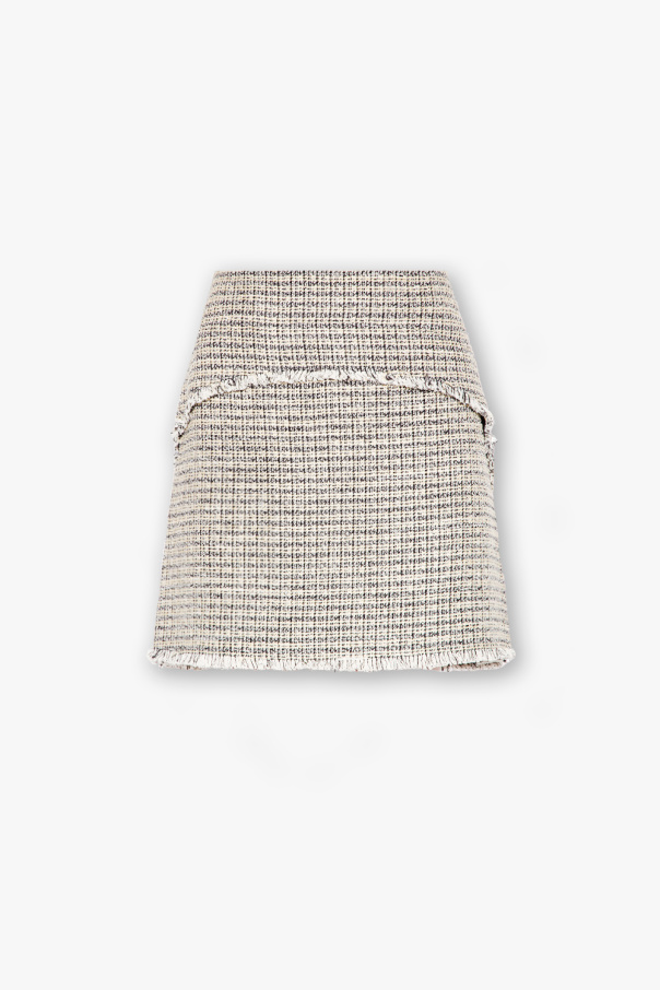 proenza Out Schouler White Label Checked skirt
