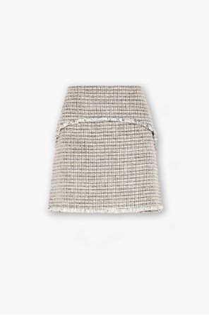 proenza Asymmetrisches schouler white label striped cotton blend sweater
