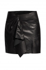 Iro Leather skirt