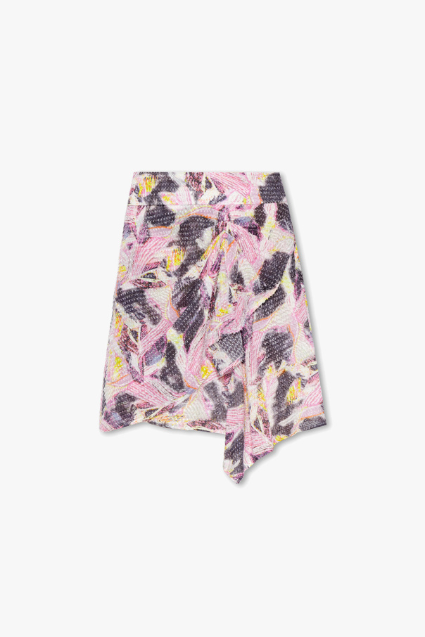 Iro ‘Frana’ patterned skirt