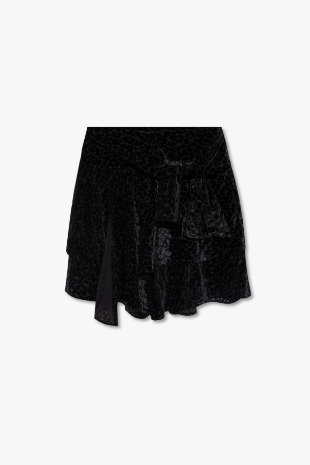 Iro ‘Ioane’ skirt with animal motif