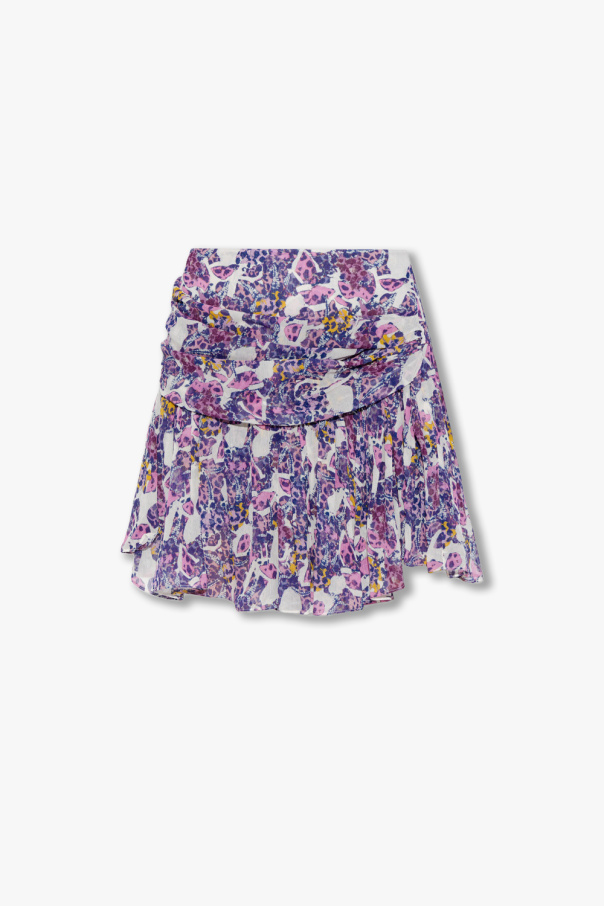 Iro ‘Jarida’ skirt with Calvin shorts