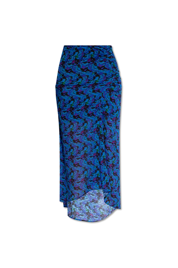 Iro ‘Neptune’ skirt with floral motif