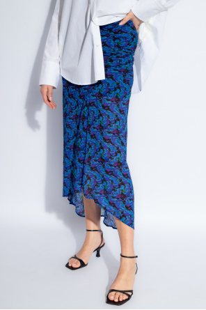 Iro ‘Neptune’ skirt with floral motif