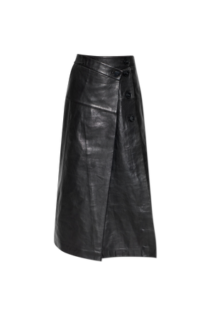 Leather skirt "Rimera"