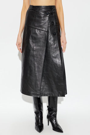 Iro Leather skirt "Rimera"