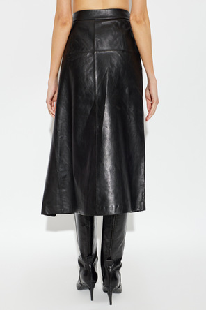 Iro Leather skirt "Rimera"