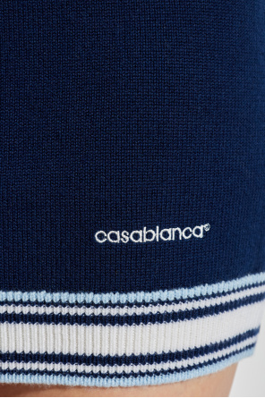 Casablanca Skirt with embroidered logo