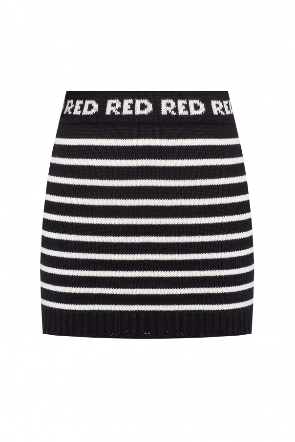 Red Valentino Striped skirt