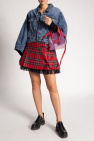 Red valentino Japanise Checked skirt