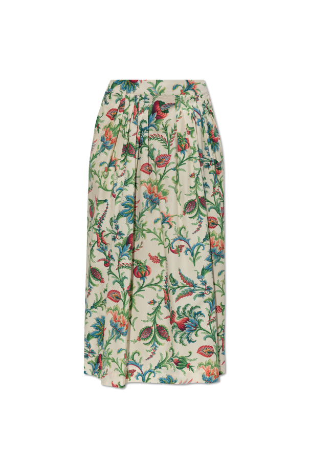 Floral motif skirt od Etro