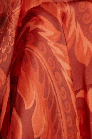 Etro Silk skirt with an asymmetric cut