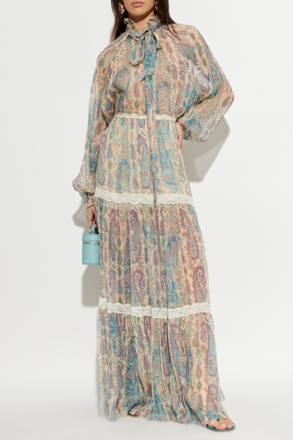 Etro Skirt with lace inserts