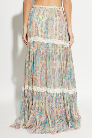 Etro Skirt with lace inserts