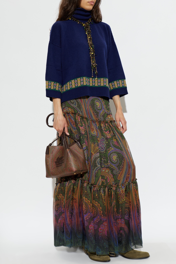 Etro Silk skirt