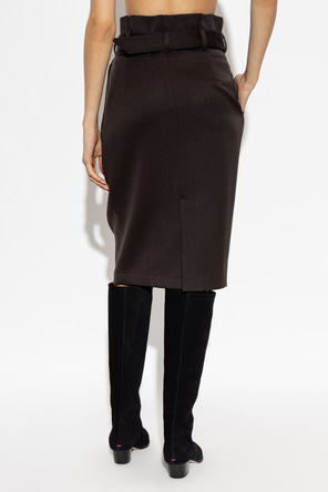Etro Wool skirt with belt