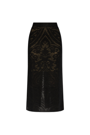 Skirt with back slit od Etro