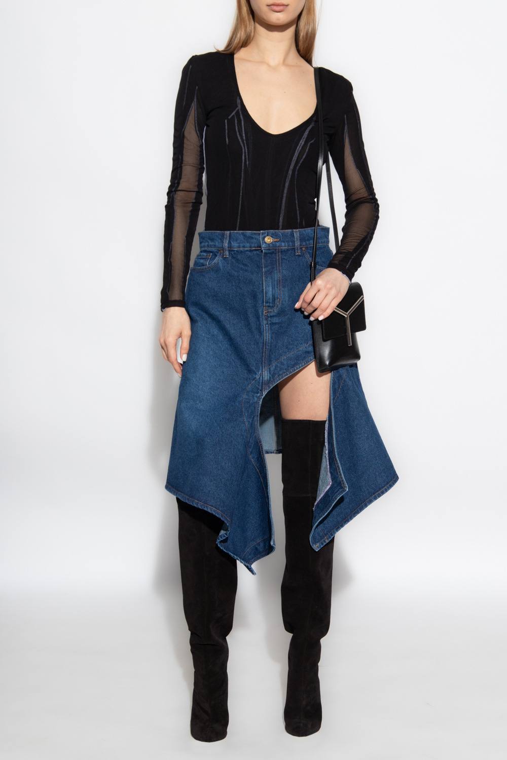 Y Project Asymmetric skirt