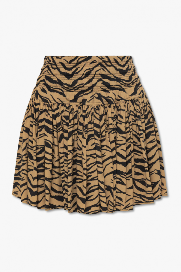 Zadig & Voltaire ‘Jocky’ skirt with anima motif