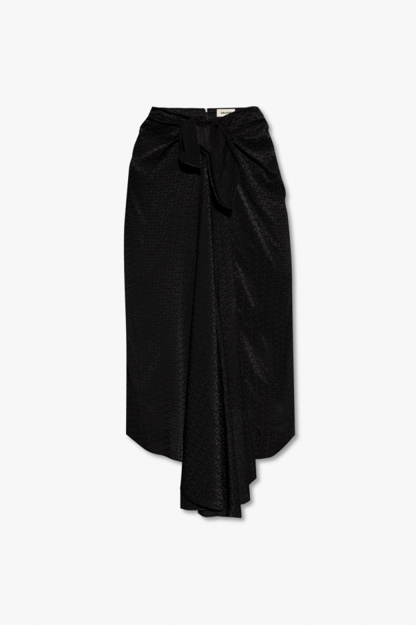 TOP TRENDS FOR THE FALL/WINTER SEASON ‘Janais’ silk skirt