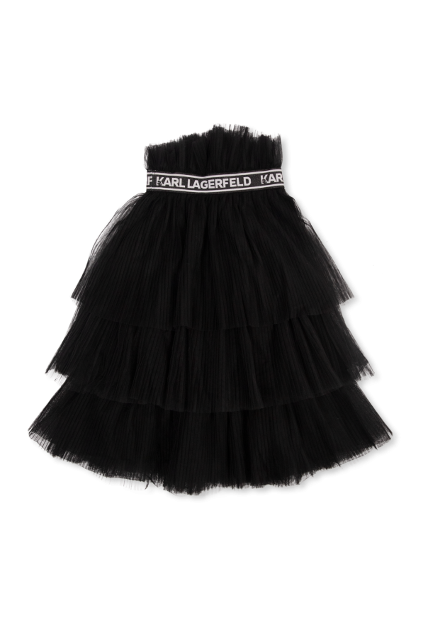 Taxes and duties included Tulle skirt