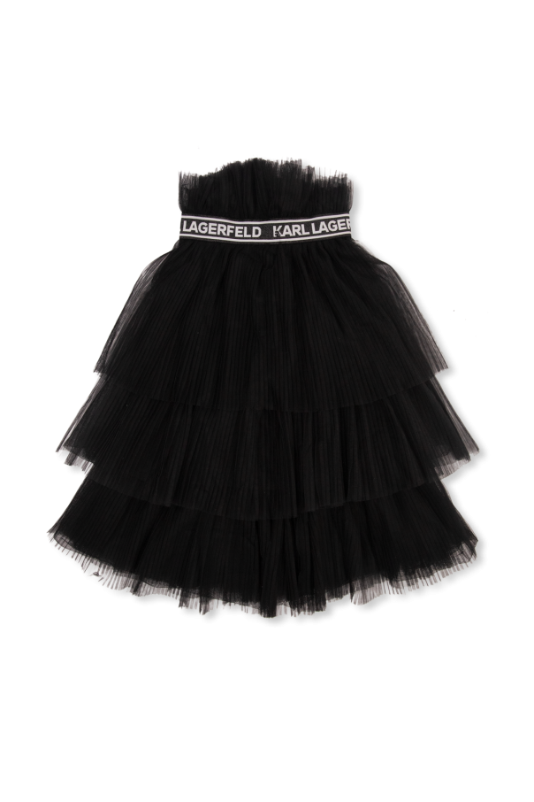 Taxes and duties included Tulle skirt