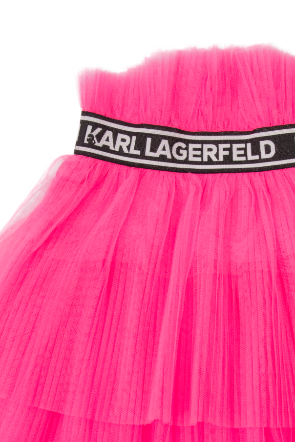 Karl Lagerfeld Kids Tiulowa spódnica