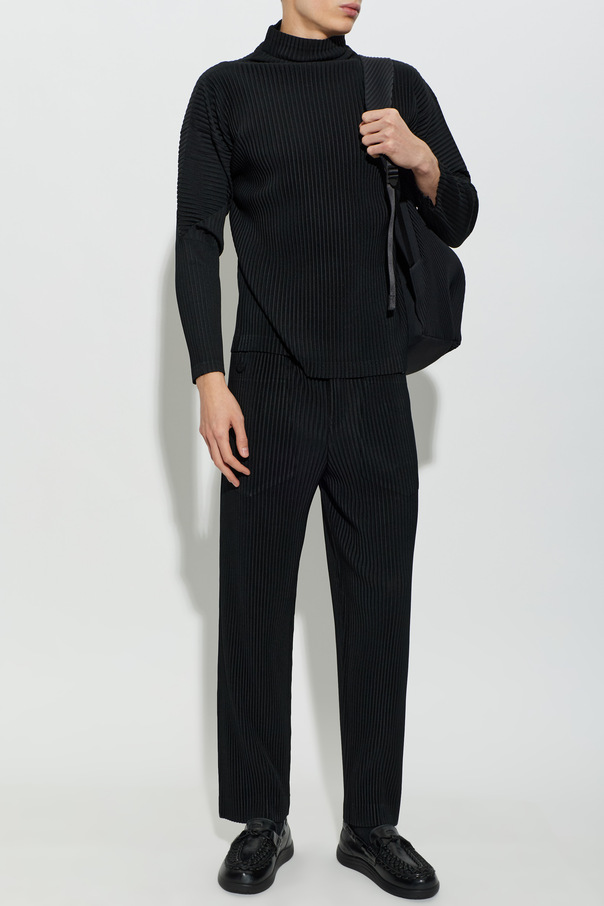 Homme Plissé Issey Miyake Plisowane spodnie